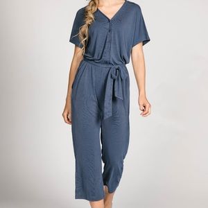 Agnes & Dora Belted Jumpsuit